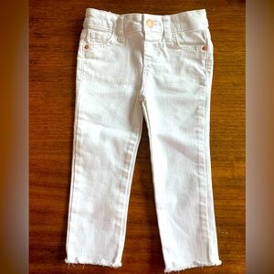 Cat & Jack Super Stretch White Skinny Jeans Size 3T